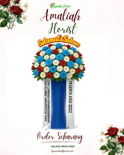 Standing Flower di Partihaman Saroha
